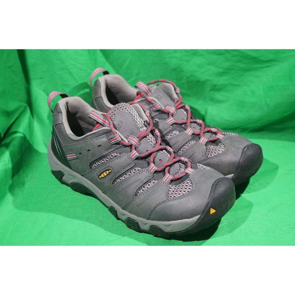 Keen Womens Koven Hiking Boot Size 11 Gray Leather Outdoor Trail Sneaker Shoe